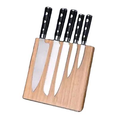 China 3 Days Viable Delivery Stock Bamboo Magnetic Knife Block, Knife Organizer Storage Magnetic Knives Holder for sale