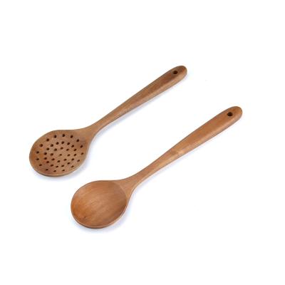 China Hot Sale Amazon Sustainable Kitchen Accessories Honey Spoons Natural Reusable Cutlery Wooden Spoon For Kitchen for sale