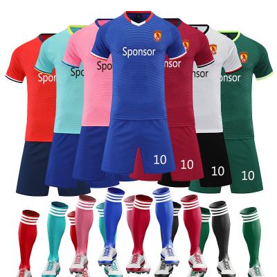 China Custom Soccer Jersey Camisetas De Futbol Kit Quick Dry Blank Sublimation Soccer Wear Jersey for sale