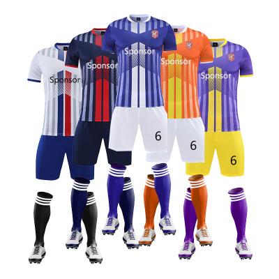 China Cheap Customized White Quick Dry Uniform Jersey Football Soccer Jersey Team Customization Kit for sale