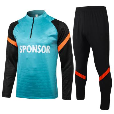 China Customizable hot sale sets EL sea sublimation football long sleeve suit training suit for sale