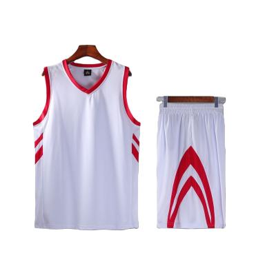 China Breathable Men's Quick Dry Basketball Sets Plus Size Breathable And Comfortable Basketball Wear Group To Buy Custom Game Tank Top for sale