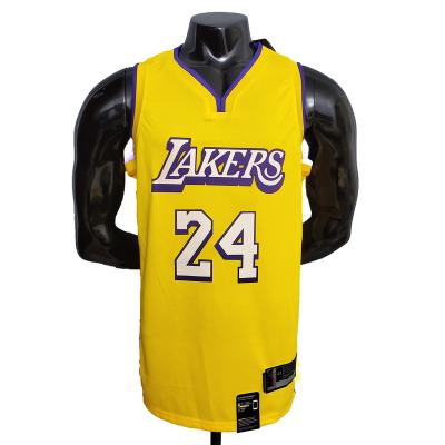 China La kers cheap antibacterial basketball jerseys wholesale factory sublimation Kobe tank tops for sale