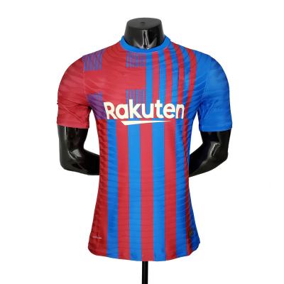 China New Quick Dry Barcelona A Player Version S-2XL Home Football T-shirt High Quality Soccer Jersey for sale