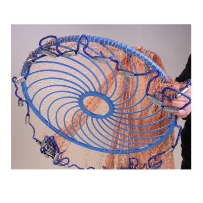 中国 Quick-drying American style cast net 10ft fishing net 10ft spreader casting cast net 販売のため