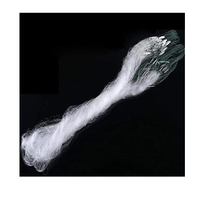 China Monofilament Tender 1.2m Nylon Monofilament Gill Net Fishing Net With Foam Float Galvanized Iron Plate for sale