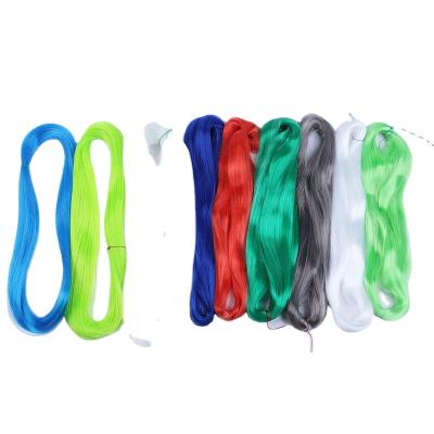 China Factory wholesale high tensile nylon 100m monofilament multicolor fishing line sink tip float cue tuna line for sale