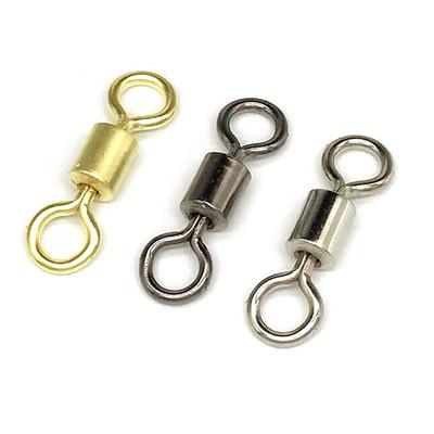 中国 Men's Stainless Steel Fishing Rolling Barrel Swivels Fishing Tackle Accessories Fishing Casting Casting Connectors 販売のため