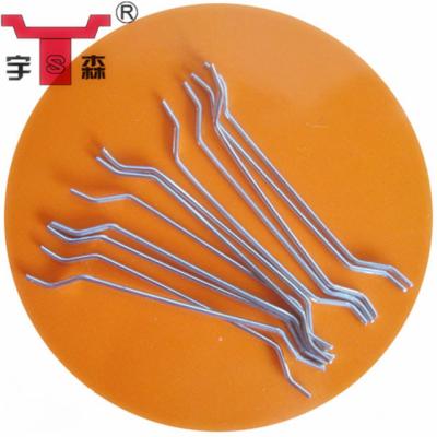 China Modern Yusen Brand 0.5*30mm Loose Steel Fiber For Concrete Reinforced Factory Price for sale