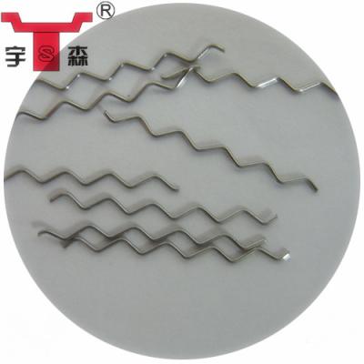 China Modern 304 corrugated steel fiber for concrete reinforcement for sale