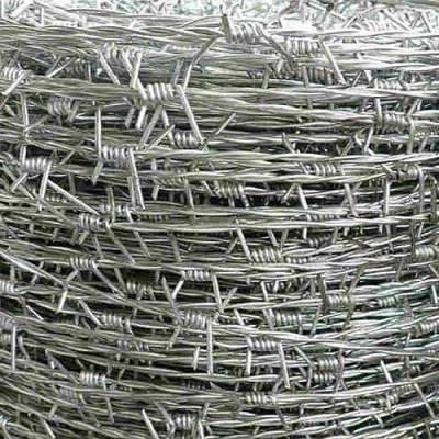 China Iron Wire PVC Coated Barbed Wire Fencing Manufacturer for sale