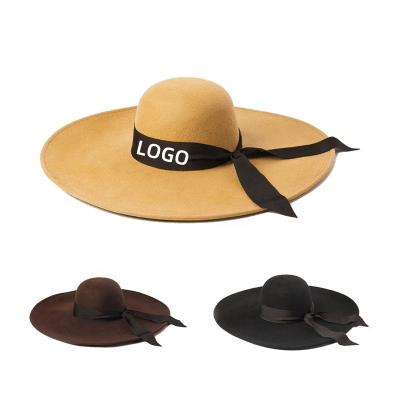 China Wholesale 2022 new trend high quality 100% wool felt felt hat thrower felt hats for women panama winter hats for sale