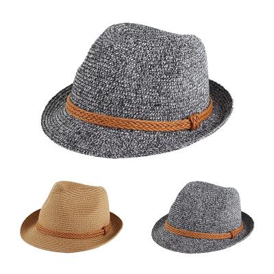 China Barred 2022 Wholesale Hot Sale Fashion Straw Hat Custom Logo Sun Summer Beach Straw Hats For Women Fit Unisex for sale