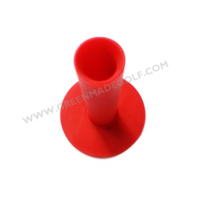 China Cheap Rubber Golf Tee Products Red Rubber Golf Tees Bulk for sale