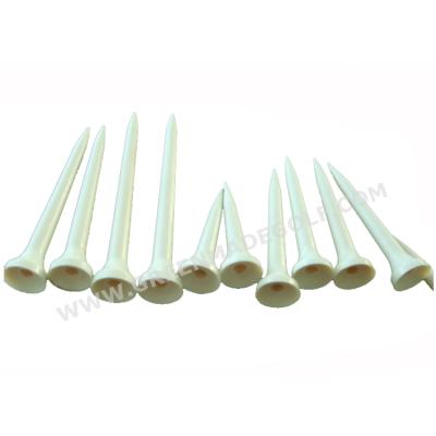 China Cornstarch Plastic 100% Biodegradable Eco-Friendly Golf Tees for sale