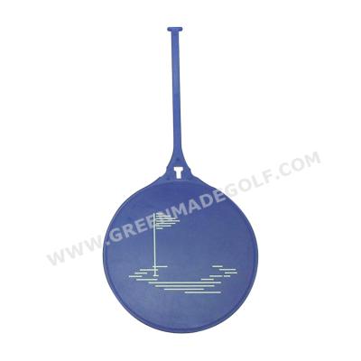 China PE Customized Round Luggage Tag Plastic Golf Bag Tags Name Tags for sale