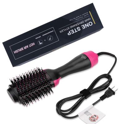 China 2020 Ionic Professional Ionic Hot Hair Straightening Styler Fan Volumizer Blow Out One Step Hair Dryer for sale