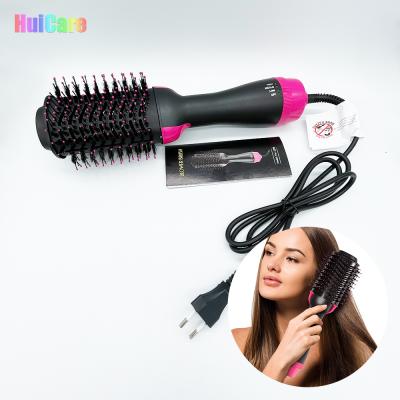 China Ionic Salon Professional Hair Straightening Brush Airbrush One Step Hot Curling Hair Dryer and Volumizer for sale