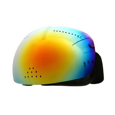 China SKI 2021 new design cheap anti fog snow ski goggles with nose guard for sale