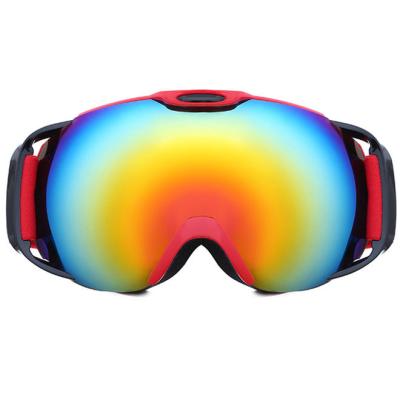 China 2021 New Design Ski Glasses Sports Goggle Snow Anti-fog Safety Ski Sport Glass for sale