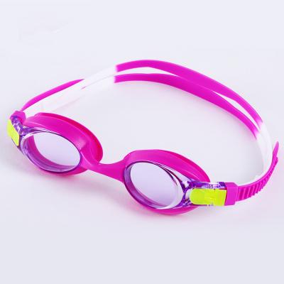 China Custom Anti Fog Protective Candy Silicone UV Glass Children Swimming Sports Swimming Goggles Colorful Color Anti Fog for sale