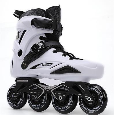 China Active Professional Sports ABEC-7 Roller Skates Inline Shoes For Adult In Black Or White Color for sale