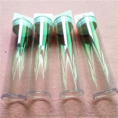 China High quality round clear PP package PP/PVC/PC plastic pipe/acrylic transparent plastic tube for sale