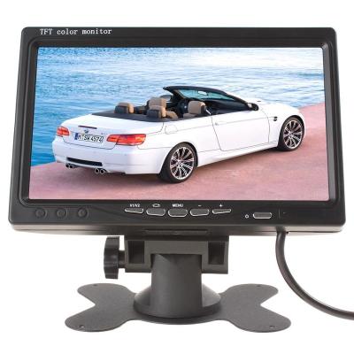 China Hot Sale 7 Inch High Quality Car Monitor RGB Color TFT LCD Digital Car TV Monitor for sale