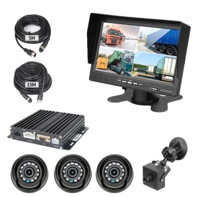 China 4 channel AHD MDVR 1080p 3g 4g gps mobile wifi hdd vehicle dvr ST-504AL for sale