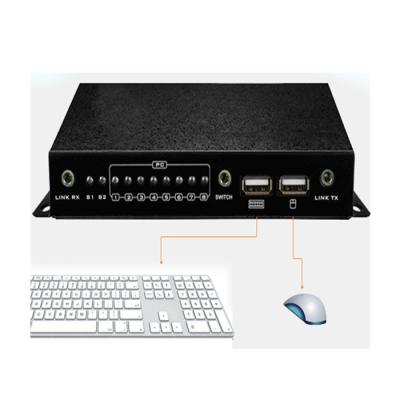 China Plug and play 8 Ports KVM Switch USB Synchronizer One Set Keyboard Mouse Control 8 PCs Synchronous Controller with 8 1.5m Cables for sale