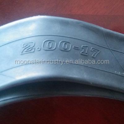 China China factory good quality motorcycle moonstar 2.00-17 2.00-17 tube for sale