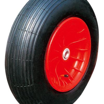 China Hotels Pneumatic Inflatable Wheelbarrow Wheel Barrow Tire Rubber Wheel With 3.00-8 3.25-8 3.50-8 4.00-8 13 14 16 Inch for sale