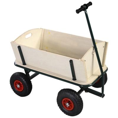 China TC1812M Wooden Tools Beach Kids Cart Tool Cart With Hood Tool Cart for sale