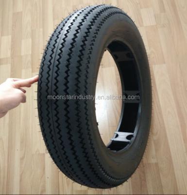 China vintage sawtooth motorcycle tires 5.00 17 5.00-17 for sale