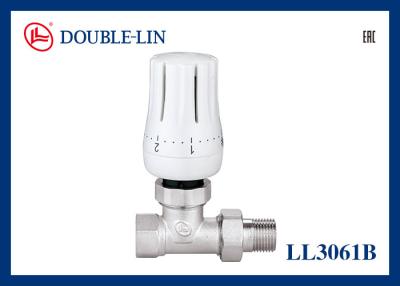 China 10 Bar DIN259 Thread Straight TRV Radiator Valves for sale