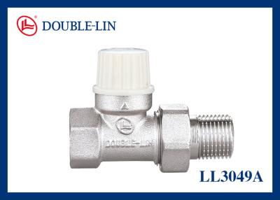 China ISO228 Thread 10 Bar Straight Lockshield Valves for sale