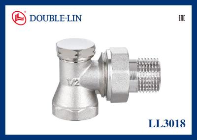 China EAC BS2779 10 Bar Angled 3/4'' Lockshield Valves for sale