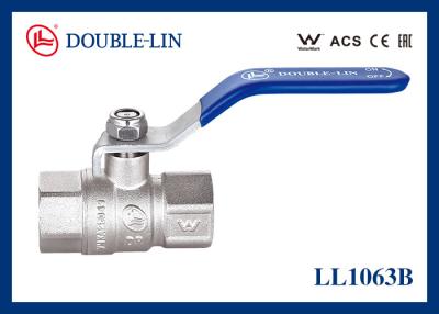 China Female X Female Long Thread DZR 2 Inch Brass Ball Valve for sale