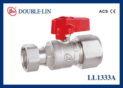 China F3/4'' PEX-AL-PEX- Multi Layer Pipe Ball Valve With Alu Handle for sale