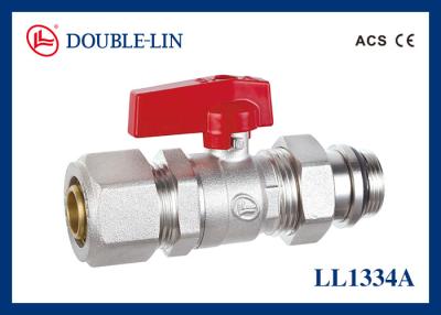 China M3/4'' PEX-AL-PEX Multi Layer Pipe Ball Valve For Water Tank for sale