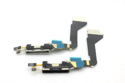 China Conector de cable plano flexible del teléfono móvil de Iphone 4S de la flexión de los datos completos negros del cable en venta