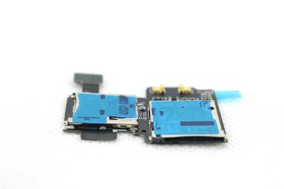 China 100% Original Galaxy S4 Samsung Spare Parts Sim Card Holder Socket Slot Flex Cable for sale