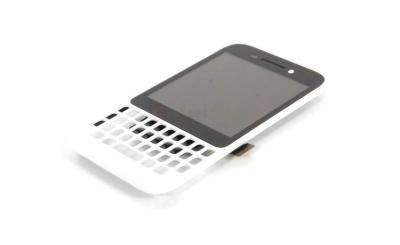 Cina Schermo LCD del nero/bianco telefono cellulare con la struttura, Assemblea di schermo LCD del convertitore analogico/digitale di tocco di Blackberry Q5 in vendita