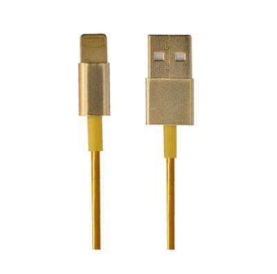 China Gold 30 Pin Micro USB Data Cable  Flat Mains Charge Cables  For Ipad Mini , Iphone5 for sale