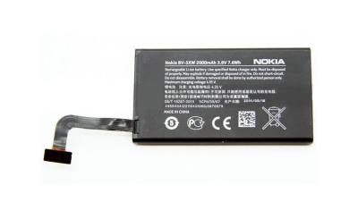 Κίνα Η μαύρη Nokia Lumia 1020 3.7v ιονικές επαναφορτιζόμενες μπαταρίες λι με το ευκίνητο καλώδιο προς πώληση