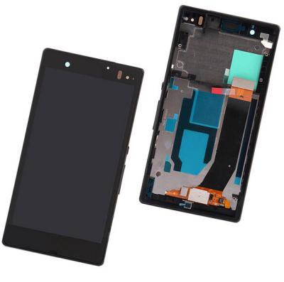 China Assembly For Sony Xperia Z LT36i L36H C6603 C6602 LCD Touch Screen Digitizer Black for sale