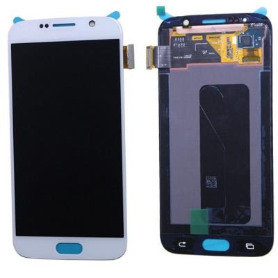 Κίνα Άσπρο Digitizer γαλαξιών S6 LCD της Samsung Digitizer αφής επίδειξης συνελεύσεων LCD προς πώληση