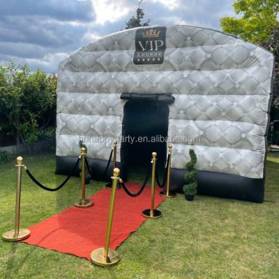 China Nightclub Rental Commercial Giant Inflatable Party White VIP Tent With Blower for sale