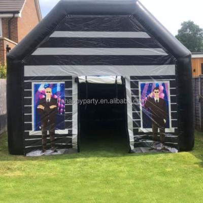 China 15x15ft inflatable light music disco tent rental decorations night club for sale for sale