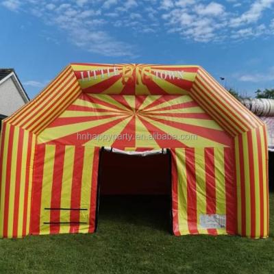 China Rental 17ft x 17ft Big little town portable backyard inflatable-nightclub tent children and adults for sale